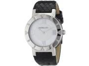 Morellato Ladies Watch Analogue Quartz, Diamond Accent White Dial, Black Strap