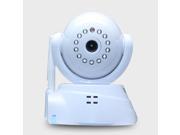 WANSCAM 720P HD Infrared Motion Detection Wifi P2P Video Surveillance Security System IR-Cut Pan Tilt Dual Audio IP Camera White
