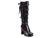 Crypto Buckle Boot (Black/Red) Adult Accessory Size 7