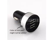 2 Ports (2.1A + 1.0A) USB Car Charger with LED Light Indicator for Tablet Mobile Smart Cell Phone Apple iPad 4 Mini 2 Air 3 2 iPhone 6 Plus 6+ 5 5S 5C Samsung