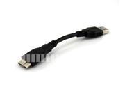 Super Short Cable Micro USB 3.0 Male to USB A Male Data Sync & Charge for Portable Battery Samsung Galaxy S5 GS5 G900 Note 3 III N900 Mobile Cell Phone Tablet 9