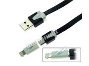 20cm 8in Short Micro USB Cable Apple 8 Pin Lightning Adapter Data Sync Charge Micro USB Female to 8 Pin Lightning Male for iPad Air Mini 3 2 iPhone 6 6 5S