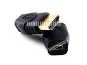 Gold Plated Micro HDMI Female to HDMI Male Adapter Connector Converter for HDTV