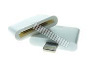 Apple 30 Pin Female to 8 Pin Lightning Male Adapter Converter Data Sync and Charge Connector for iPhone 6S Plus 6 Plus 6 5S 5C 5 iPad Air 2 iPad Mini 3 2 4 iPo