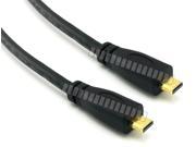 3 Feet Gold Plated Micro HDMI Type D Male to Micro HDMI Type D Male Cable Type D Comply with HDMI V1.4 for Mobile Smart Cell Phone Tablet
