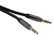 1M 3.3Ft Premium Quality 3.5mm AUX Male to Male Cable Audio Cable 24K Gold Plated Plug 99.99% High Purity 4N Oxygen Free Copper Conductor for Car HiFi Speaker C