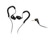 Grace Digital ECOXGEAR ECOXBUDS GDI AQBUD20 Waterproof Earbuds Black Stereo Mini phone Wired 16 Ohm 20 Hz 20 kHz Over the ear Binaural In ear