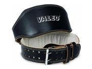 Valeo 4 in. Blk Leather Blt Med