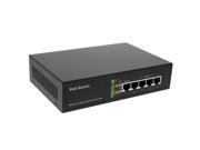 BV Tech POE-SW501 4-Port Full Power PoE Switch, 4 PoE Ports + 1 Uplink Port, 10/100Mbps, IEEE 802.3af Compliant, 65W High Power Budget BV Tech POE-SW501 4-Port Full Power PoE Switch, 4 PoE Ports + 1 Uplink Port, 10/100Mbps, IEEE 802.3af Compliant, 65W High Power Budget