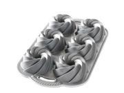 Nordic Ware Platinum Bundt Muffin Pan Heritage