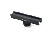 Easyhood 10.5CM Cold Shoe Track Dolly Slider Stabilization for DSLR Camera Camcorder