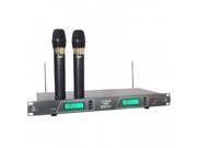 Wireless 2 Mic Sys.VHF.Rack Self Charge PDWM2550
