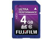 Fujifilm 600008928 Class 10 Secure Digital High-capacity (tm) Card (4 Gb)