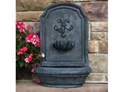 Noblesse Outdoor Wall Fountain Lead
