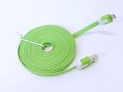 10FT Green Micro USB to USB 2.0 Charging Charger Sync Data Cable Cord for Samsung Galaxy Kindle Fire Nexus LG HTC Smartphone Tablet