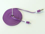 10FT Purple Micro USB to USB 2.0 Charging Charger Sync Data Cable Cord for Samsung Galaxy Kindle Fire Nexus LG HTC Smartphone Tablet