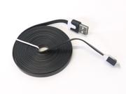 10FT Black Micro USB to USB 2.0 Charging Charger Sync Data Cable Cord for Samsung Galaxy Kindle Fire Nexus LG HTC Smartphone Tablet