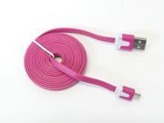 6FT Pink Purple Micro USB to USB 2.0 Charging Charger Sync Data Cable Cord for Samsung Galaxy Kindle Fire Nexus LG HTC Smartphone Tablet