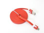 6FT Red Micro USB to USB 2.0 Charging Charger Sync Data Cable Cord for Samsung Galaxy Kindle Fire Nexus LG HTC Smartphone Tablet