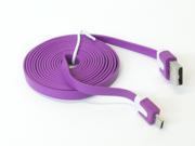 6FT Purple Micro USB to USB 2.0 Charging Charger Sync Data Cable Cord for Samsung Galaxy Kindle Fire Nexus LG HTC Smartphone Tablet