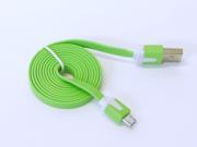 3 Feet Green Micro USB to USB 2.0 Charging Charger Sync Data Cable Cord for Samsung Galaxy Kindle Fire Nexus LG HTC Smartphone Tablet