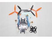 JMT Drone Upgraded Full Kit S500-PCB 1045 3-Blade 4Axis Multi QuadCopter UFO RTF/ARF with 10ch TX/RX