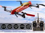 New arrival Toy Gift 100% original WLtoys V383 500 Electric 3D 2.4G 6CH RC Quadcopter Drone Heliicopter