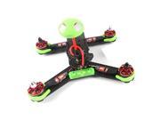 210GT 210mm Mini Quadcopter FPV Racing Drone PNP Combo Kit ARF with SP F3 Flight Control / CCD Camera - Green