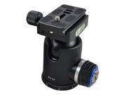 MENGS? BH-44 Camera Tripod Ball Head Ballhead Monopod With Quick Release Plate for Video Camera DSLR