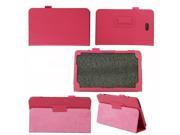 For Dell Venue 8 Pro Windows 8.1 Tablet Flip PU Leather Case Stand Cover (Not for Dell Venue 8) Rose