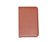 360 Rotating Stand Leather Case Cover for Dell Venue 7 Android Tablet Brown