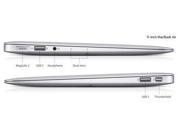 Apple MacBook Air MD711LL A 11.6 Notebook Newest Version Intel Corei5 4th Generation 1.30 GHz 4GB RAM 128GB SSD OS X 10.8 Mountain Lion