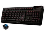 Tesoro TS G1NL Durandal Ultimate G1NL Blue Cherry MX Switch USB Hub Red LED Backlit Illuminated Gaming Mechanical Keyboard Blue