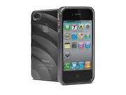 UPC 848116000039 product image for Cygnett Ripple Black Textured Flexi-Case for iPhone 4 / 4S CY0596CPRIP | upcitemdb.com