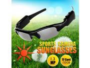 Excelvan PC Sunglasses Mini Camera Digital Video Recorder DV Eyewear Camcorder Audio-TF 480 x 720P 1.3 MP