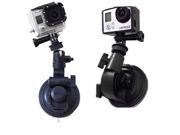 Suction Cup Mount +Tripod Adapter for Gopro HD Hero 3/2/1 Camera Black