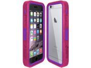 Amzer Magenta on Purple Crusta Embedded Tempered Glass Rugged Case With Holster for Apple iPhone 6 (Fit All Carriers) Type: Crusta Rugged Shell Case Tempered Glass with Holster Compatible Phone Manufacturer: Apple Features: HD Edge2Edge Protection for screen, Anti-Fingerprint (AF) Coating on Embedded Tempered Glass shell case keep it clean and shiny, TPR Ring provide Superior Grip, 360 Degree Belt Clip Holster Warranty: 1 year Limited Manufacturer Warranty