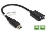 Plugable USB C to USB A 6in Passive Adapter Cable USBC AF3