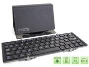 Plugable Bluetooth Ultra Portable Compact Folding Keyboard with Case BT KEY3