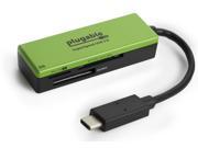 Plugable USB C Flash Memory Card Reader USBC FLASH3