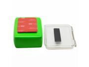 Green Housing Backdoor Case + Floaty Sponge + Sticker for GoPro hero3+