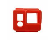Red Soft Dirtproof Protective Silicone Cover Skin Case for GoPro HD Hero 3+