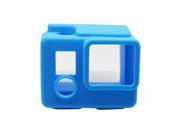Blue Soft Dirtproof Protective Silicone Cover Skin Case for GoPro HD Hero 3+