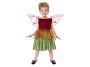 UPC 810091010280 product image for Autumn Fairy Girls Costume Green Maroon Toddler | upcitemdb.com