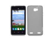 Zte Zephyr Z752c Silicone Case - Tpu Smoke