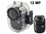 US Shipping HDMI 1080P 1920x1080 12M Sports Outdoor Helmet Action Waterproof Mini DV Dash Car Camera Camcorder+Waterproof Housing Case+ Car Charger Support Wate