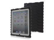 Hard Candy Cases ShockDrop Series Tablet Case for Apple iPad 2, iPad 3, or iPad 4 - Black/Grey (SD-IPAD3-BLK-GRY)
