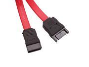 50 CM Red 7 Pin SATA Male to Female Extension Cable