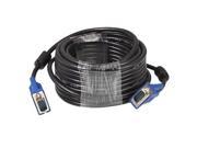 New High Quality HDTV 10M VGA Male to VGA Male Extension Cable Black Blue