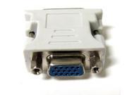 DVI I 24 5 Pin Male To 15 Pin VGA Female Adapter Convertor